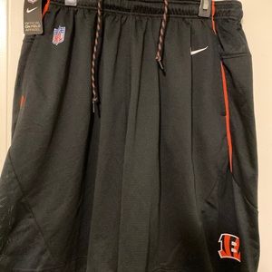 New Bengals Nike DriFit shorts. Size XXL